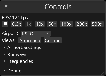 runway config