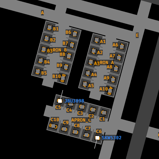 departures and gates
